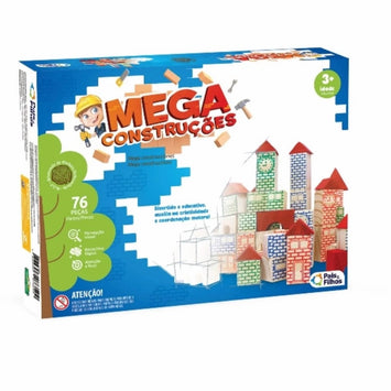Brinquedo Para Montar Mega Construções - Pais & Filhos