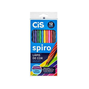 Lápis De Cor Spiro C/12 - CIS