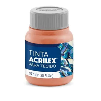 Tinta Tecido Fosca 37 ml  -  Papaya