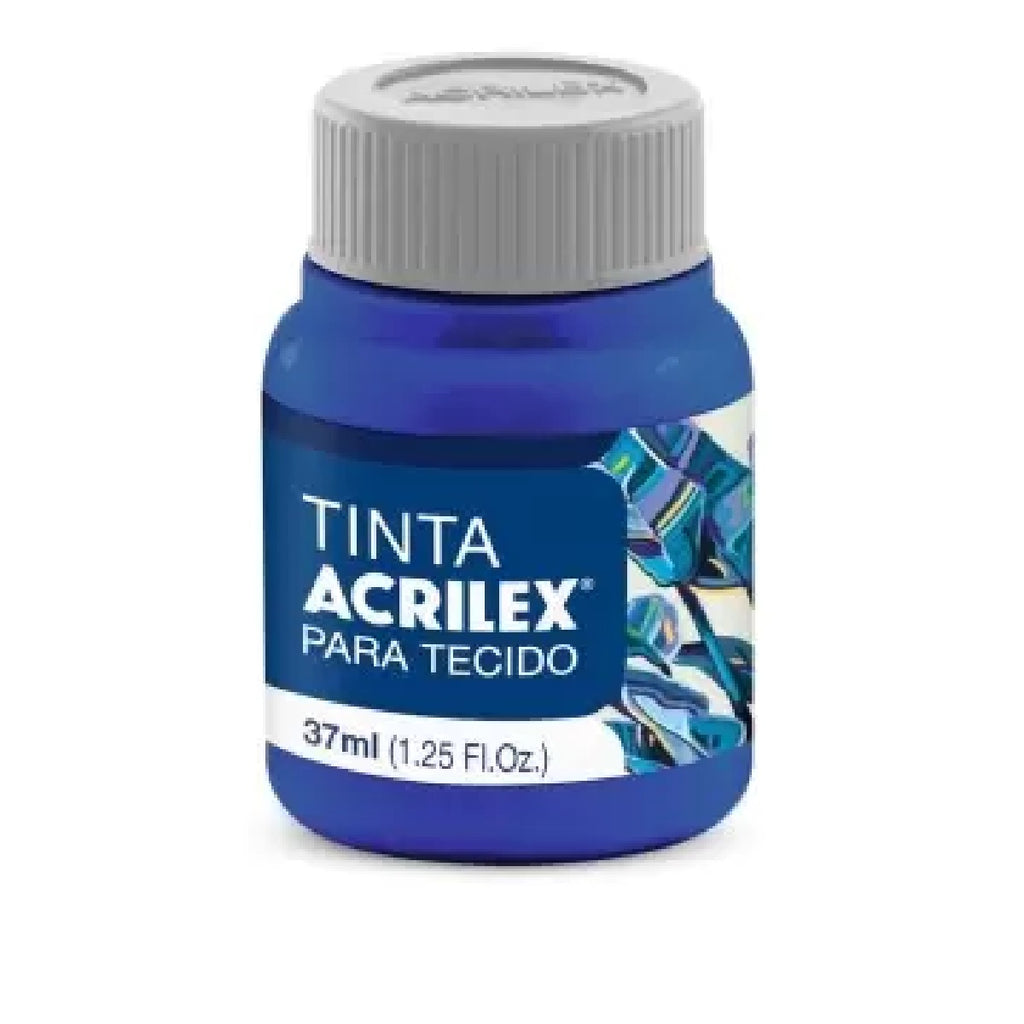 Tinta Tecido Fosca 37 ml  -  Azul Cobalto