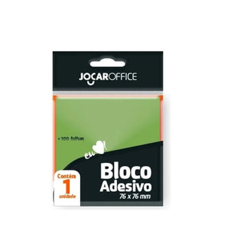 Bloco Adesivo 76x76mm verde
