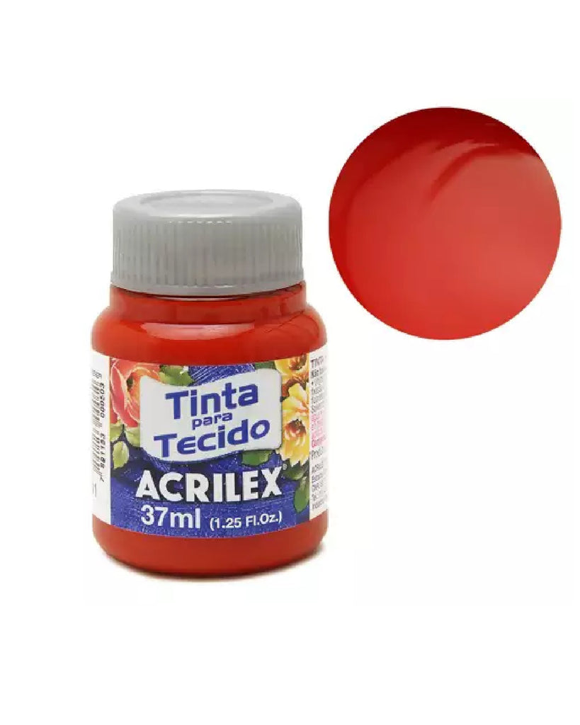 Tinta Tecido Fosca 37 ml  - Goiaba Queimada 805