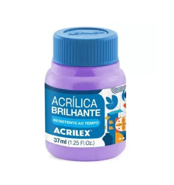 Tinta Acrílica Brilhante 37 ml - Lilás