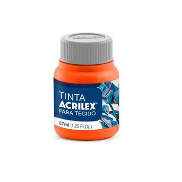 Tinta Tecido Fosca 37 ml  -  Laranja