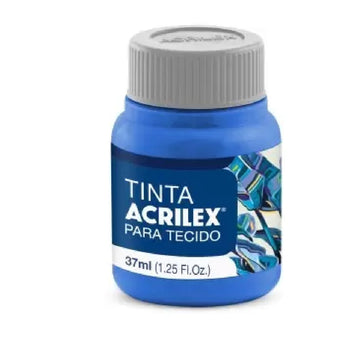 Tinta Tecido Fosca 37 ml  -  Azul Ultramar