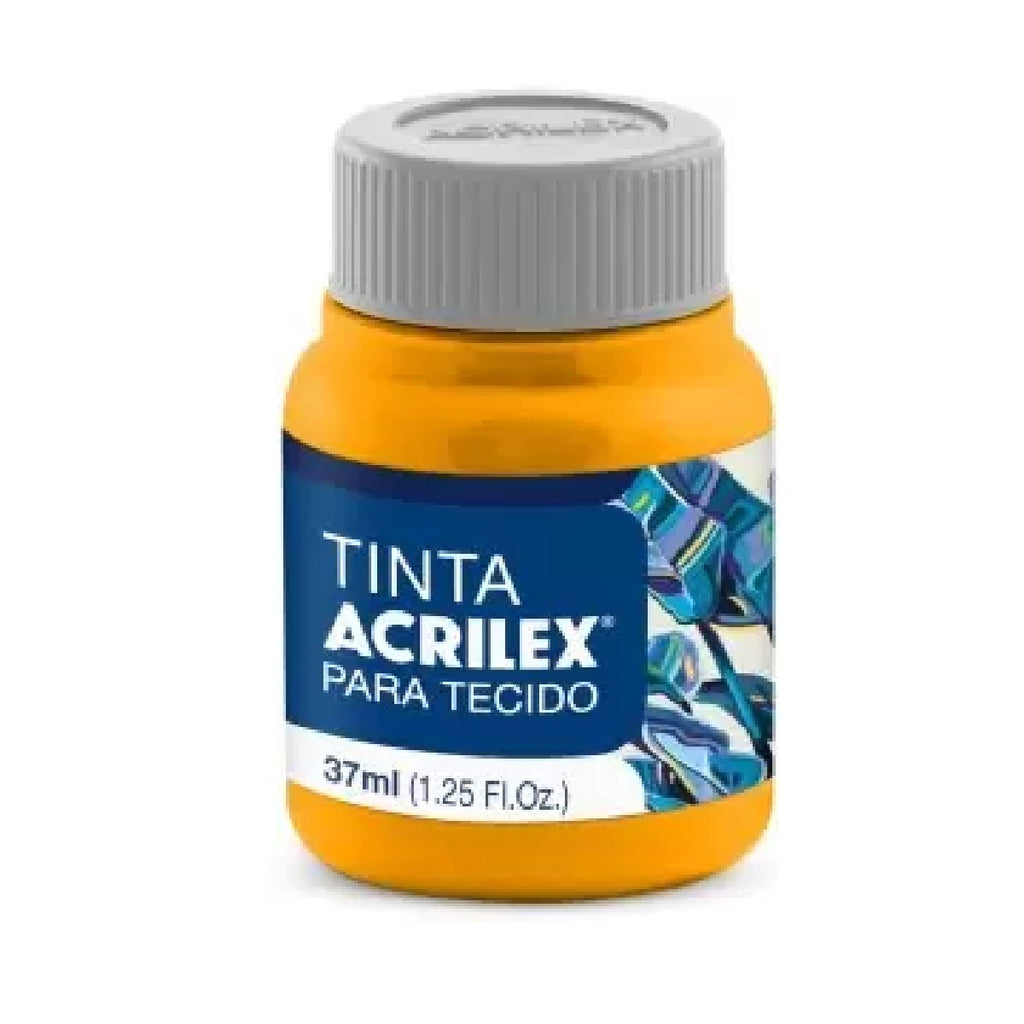 Tinta Tecido Fosca 37 ml  - Amarelo Cadmio