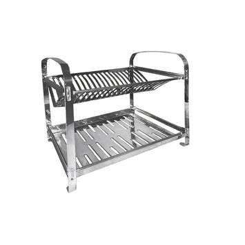 Escorredor de Pratos Aço Inox- 16 pratos