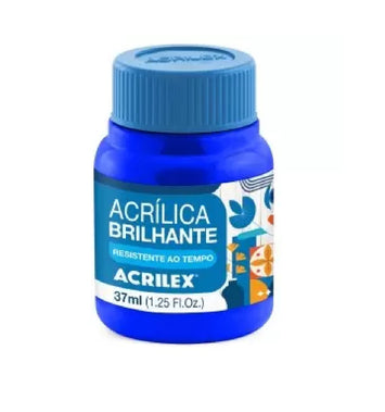 Tinta Acrílica Brilhante 37 ml - Azul Turquesa