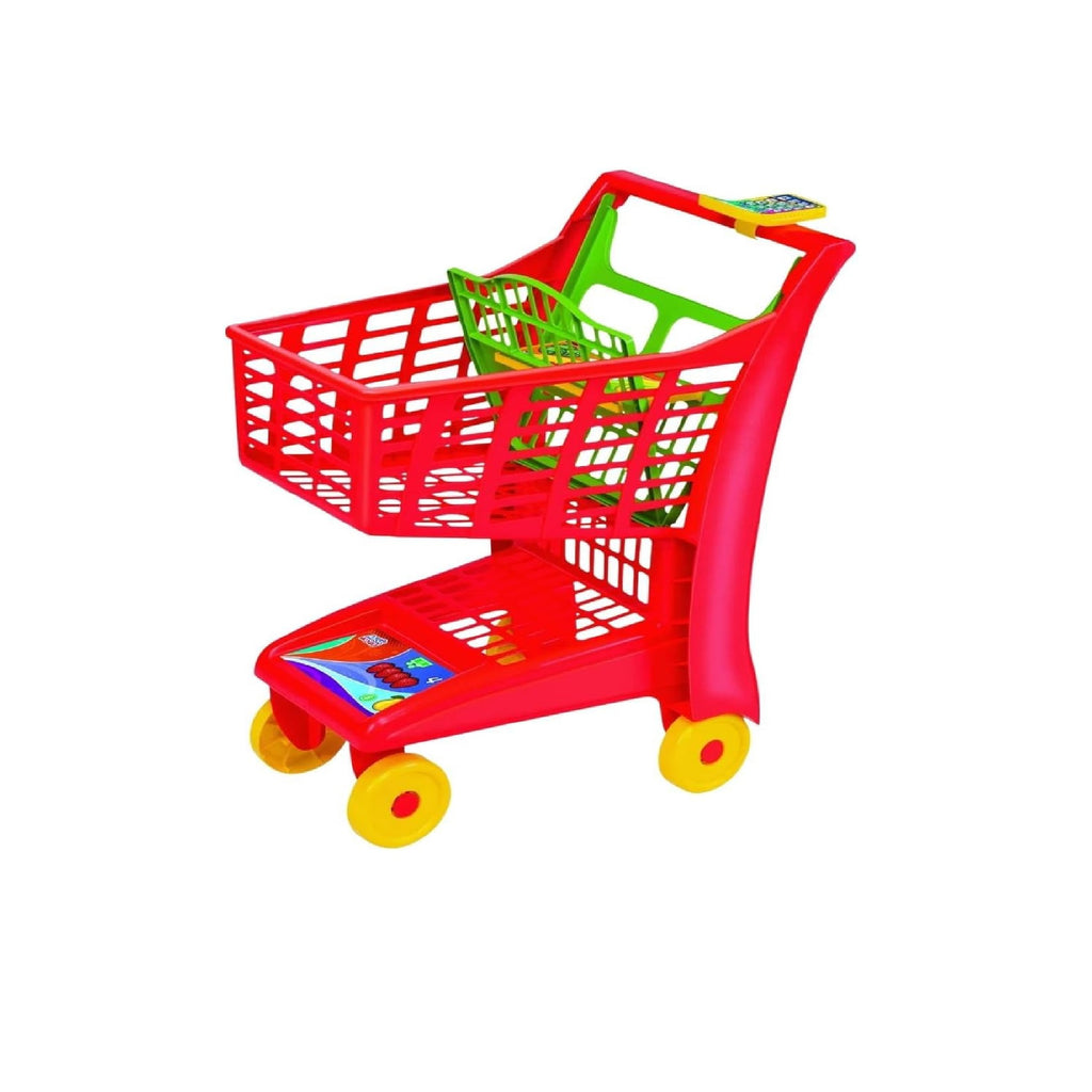 Carrinho De Mercado - Vermelho