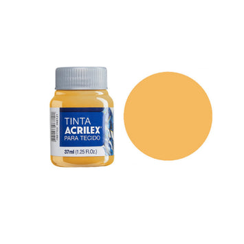 Tinta Tecido Fosca 37 ml  -  Ocre Ouro
