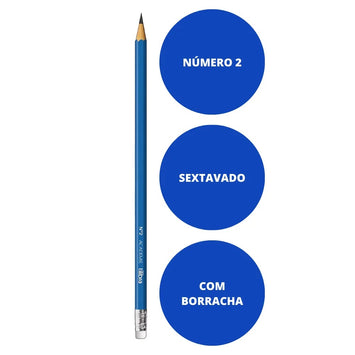 Lápis Preto N2 Académie -Tilibra