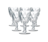 Jogo de Taças Diamond Clear - 260ml