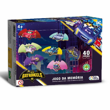 Brinquedo Jogo Da Memória Batwheels - Pais & Filhos