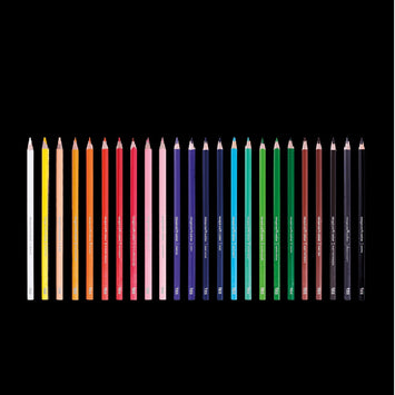 Lapis de Cor 24 cores Mega Soft