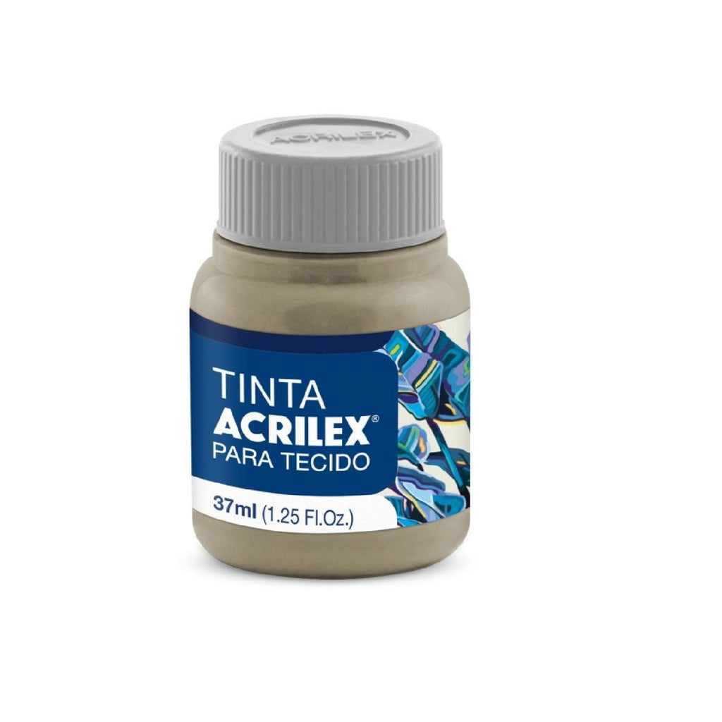 Tinta Tecido Fosca 37 ml  -  Caqui