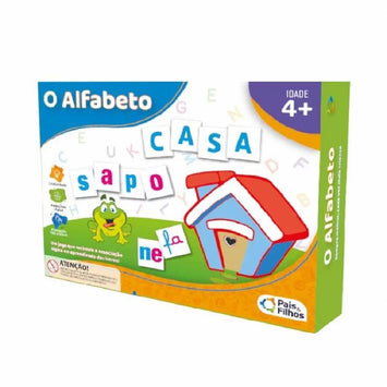 Brinquedo Educativo O Alfabeto - Pais & Filhos