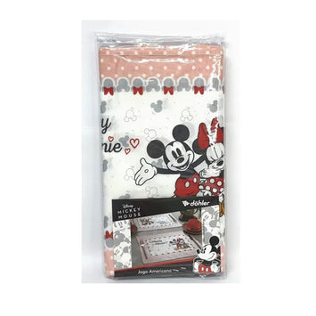 Jg Lugar Americano Mickey e Minnie
