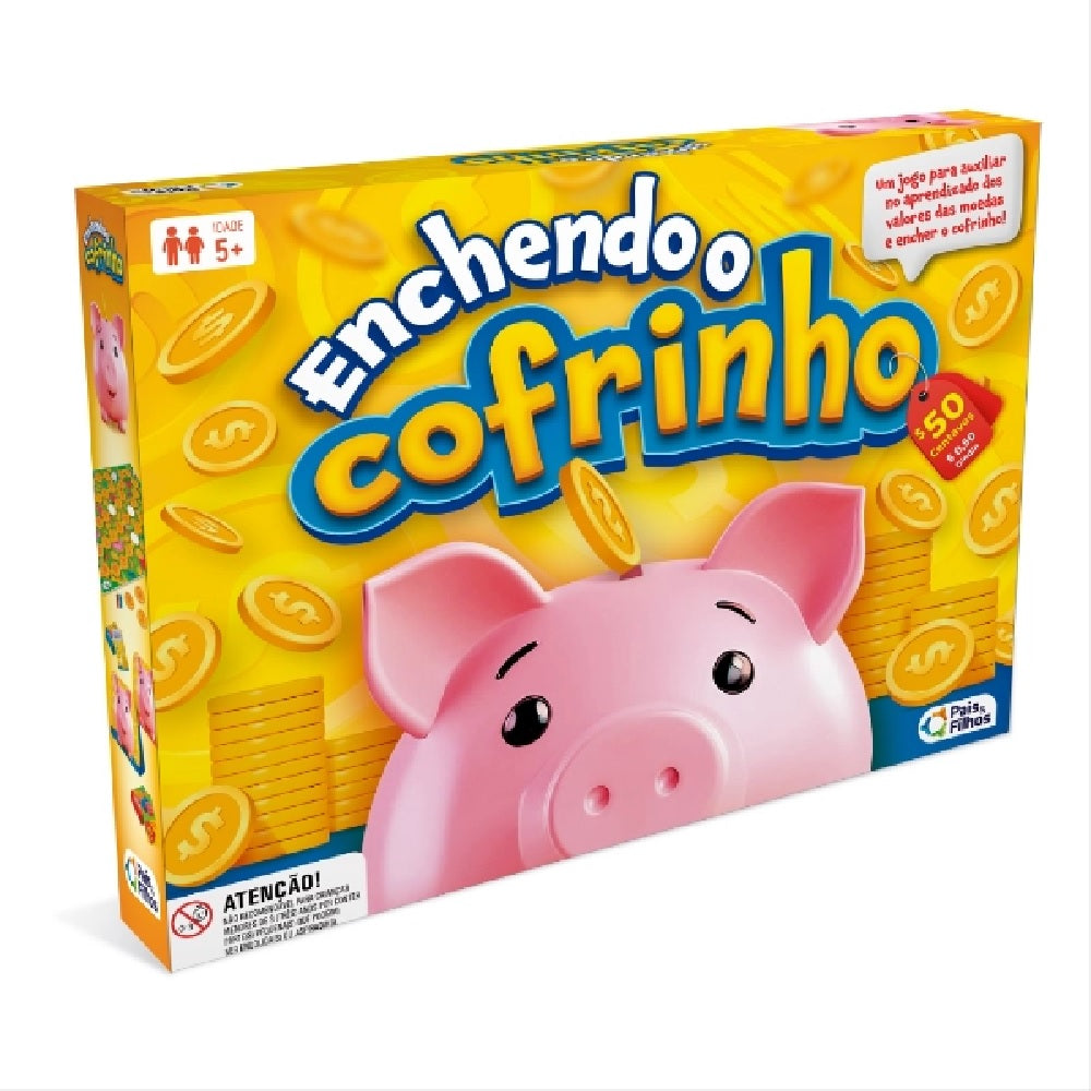 Jogo Enchendo o Cofrinho - Pais & Filhos