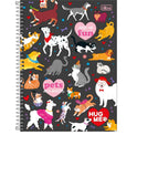 Caderno Hug Me 1 Matéria 80 Folhas - Tlibra