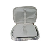 Estojo Box Xadrex com Bolso